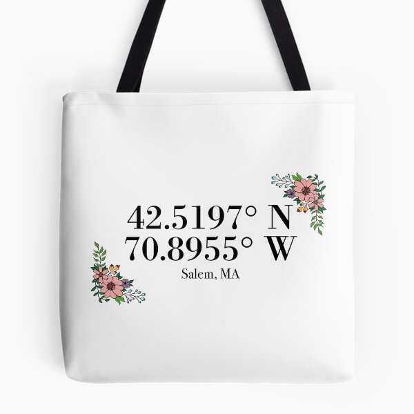 Item preview, Salem, MA Coordinates designed and sold by mynameisliana.
