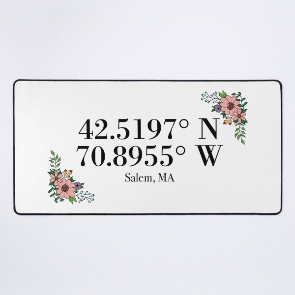 Item preview, Salem, MA Coordinates designed and sold by mynameisliana.