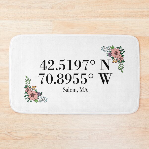 Item preview, Salem, MA Coordinates designed and sold by mynameisliana.