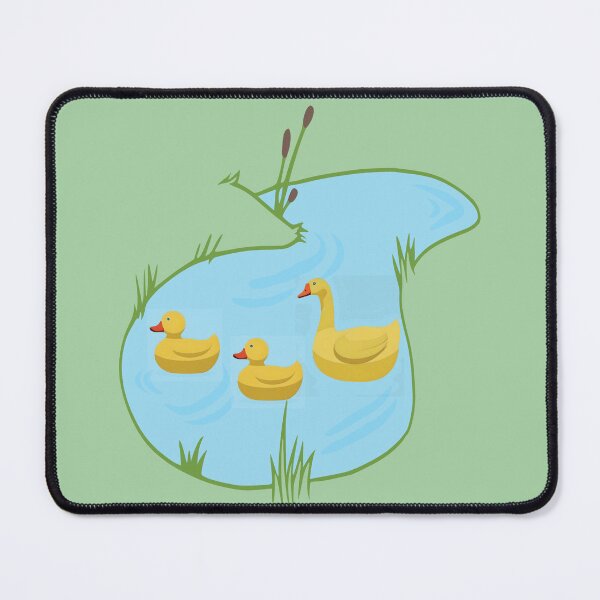 Item preview, Rubber Duck Duck Goose: Playful Pond Scene designed and sold by FaeryNuff.