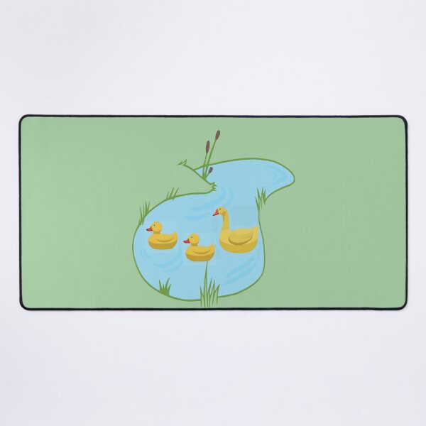 Item preview, Rubber Duck Duck Goose: Playful Pond Scene designed and sold by FaeryNuff.