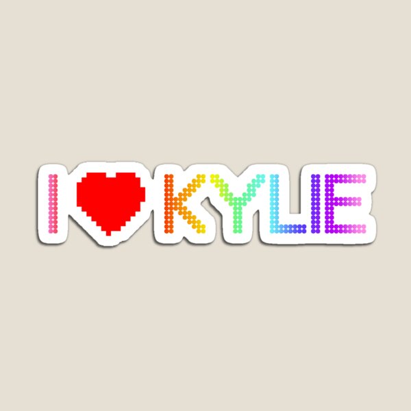 Aperçu de l'œuvre J'aime Kylie créée et vendue par SPICEBEAR.