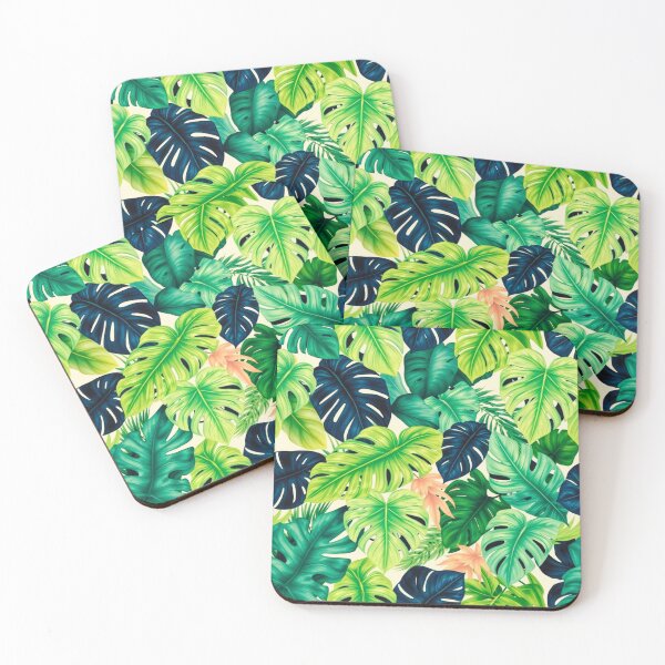 Item preview,  Exotic Floral & Leafy Pattern designed and sold by RSFineArtsShop.