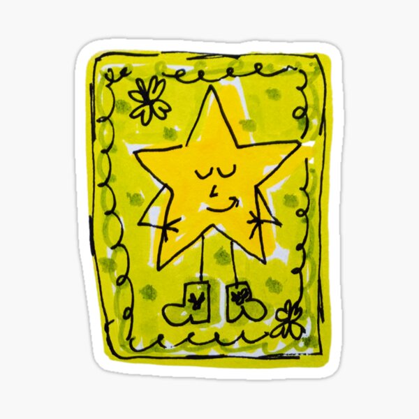 Vista previa del artículo con la obra «Chico estrella de la suerte», diseñado y vendido por livebrave3.