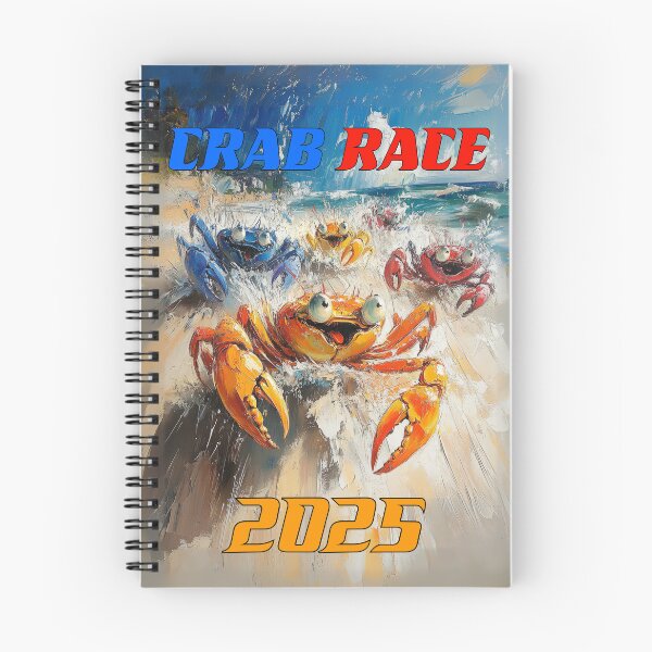 Item preview, Crab Race 2025: Sandy Shore Showdown designed and sold by bAIryBarn.
