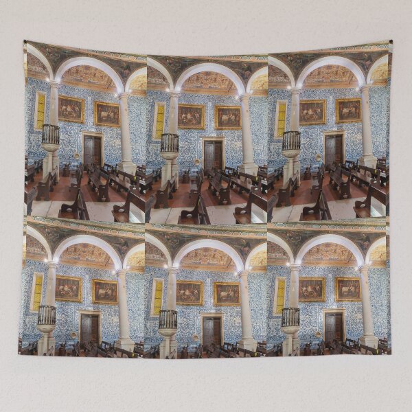 Item preview, Cathedral Interior Architecture at Monserrate Palace Sintra Portugal designed and sold by PsychoAlien.com.