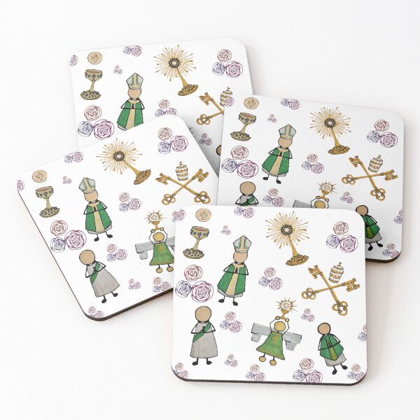 Item preview, Catholic Life - White designed and sold by Snowroseblossom.