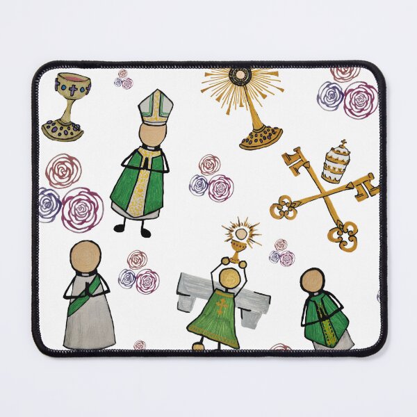 Item preview, Catholic Life - White designed and sold by Snowroseblossom.