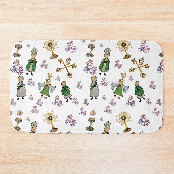 Item preview, Catholic Life - White designed and sold by Snowroseblossom.