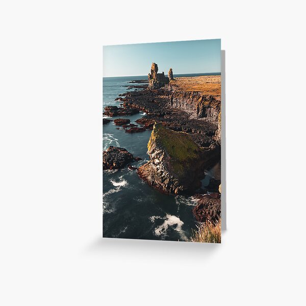 Item preview, Dragon Nest - Londrangar Cliffs of Snaefellsness Iceland designed and sold by Akquired Taste.