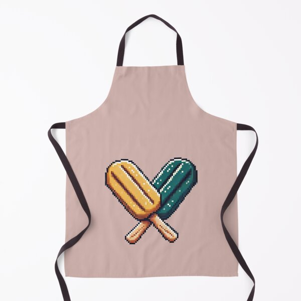 Item preview, Just Mustard Yellow & Teal Ice Cream Bars designed and sold by Fontible.