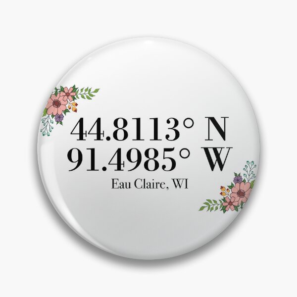 Item preview, Eau Claire, WI Coordinates designed and sold by mynameisliana.