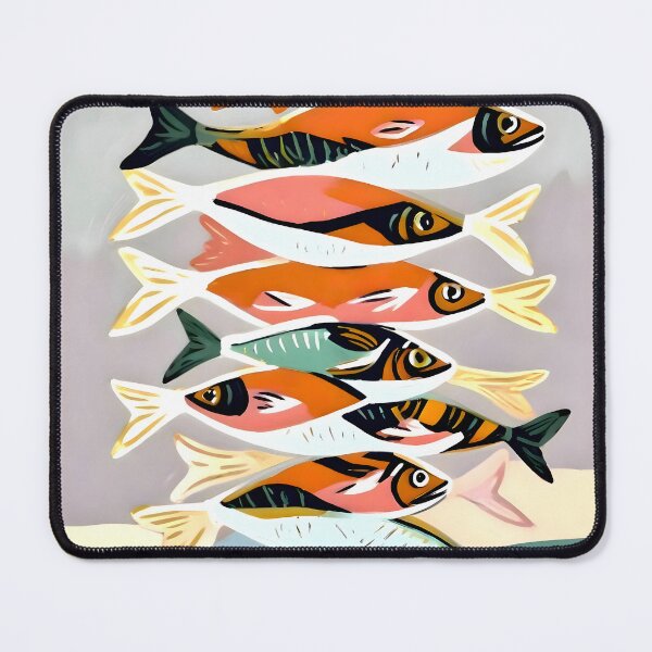 Item preview, Sardines Meetup Art Print designed and sold by 83oranges.com.