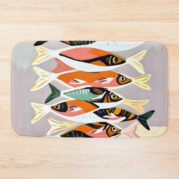 Item preview, Sardines Meetup Art Print designed and sold by 83oranges.com.