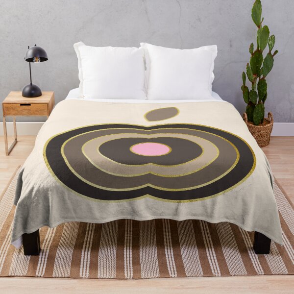 Item preview, Mocha and pink retro 70s apple designed and sold by Home Cyn Home.
