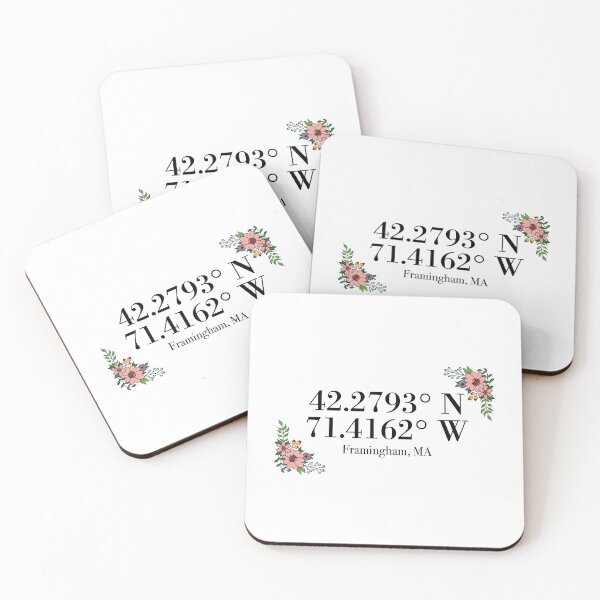 Item preview, Framingham, MA Coordinates designed and sold by mynameisliana.