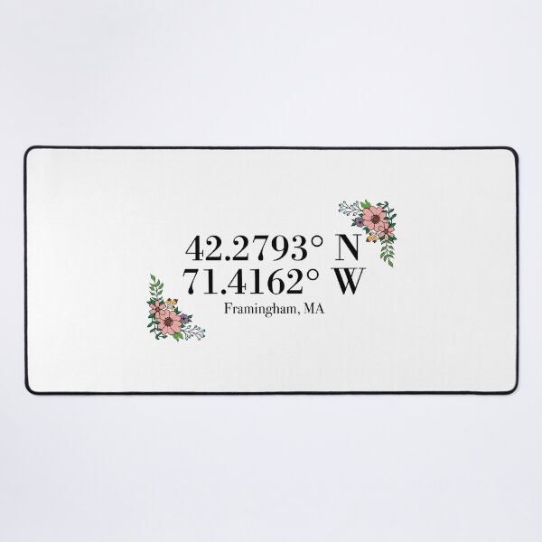 Item preview, Framingham, MA Coordinates designed and sold by mynameisliana.