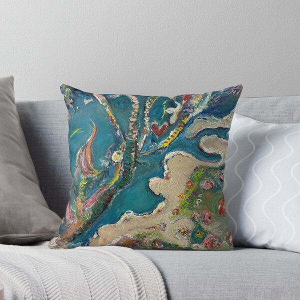 Item preview, Abstract Seascape Oil Painting designed and sold by Nancy T Van Ness.