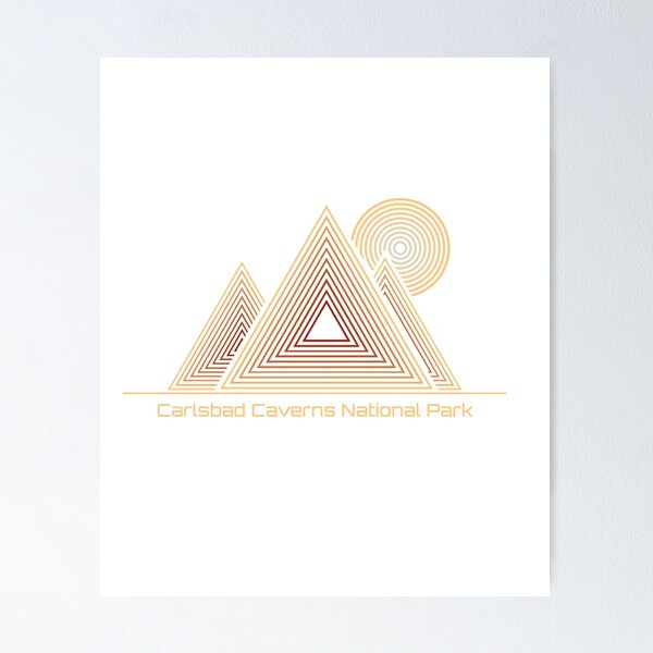 Item preview, Cavernas de Carlsbad Nuevo México designed and sold by NationalParksCo.
