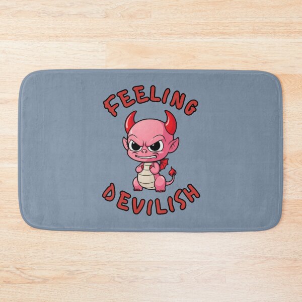 Item preview, Feeling Devilish - Cute Cartoon Devil designed and sold by LMoonDesigns.