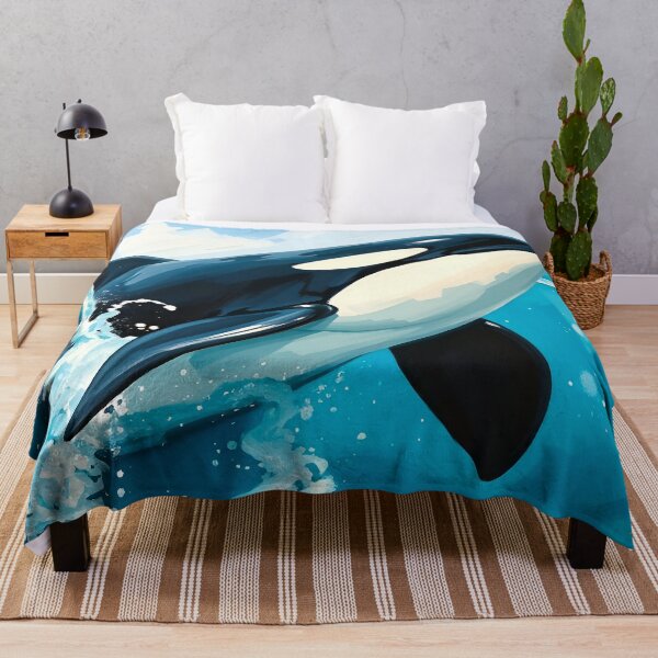 Item preview, Orca Portrait Killer Whale Marine Wildlife Conservation designed and sold by kakarikihill.