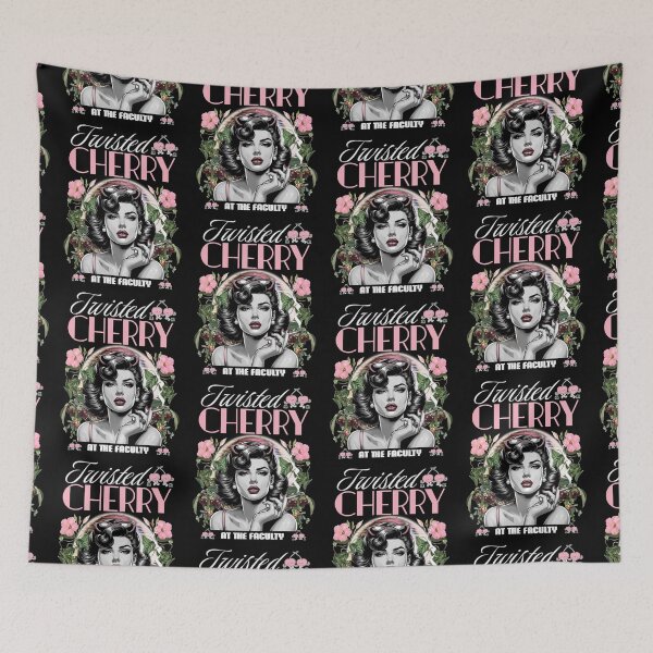 Item preview, TWISTED CHERRY  - Disco Gardens (White)  designed and sold by Discothreadz.