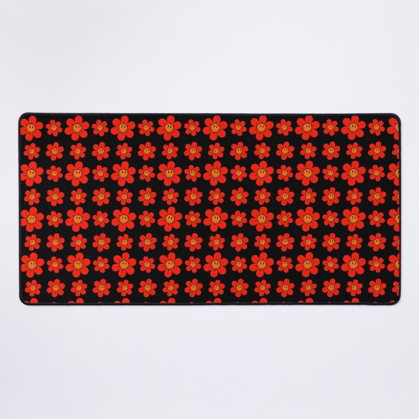 Item preview, Smiling Flowers Pattern Throw Pillow designed and sold by KGN CREATIVITY.