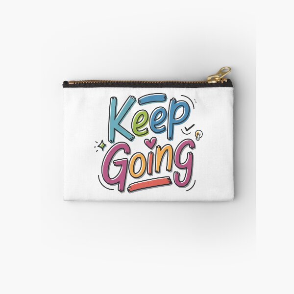 Item preview, Keep Going - Cute Motivational Quotes designed and sold by RiceArtShop.