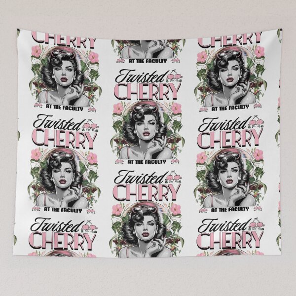 Item preview, TWISTED CHERRY  - Disco Gardens (Black)  designed and sold by Discothreadz.