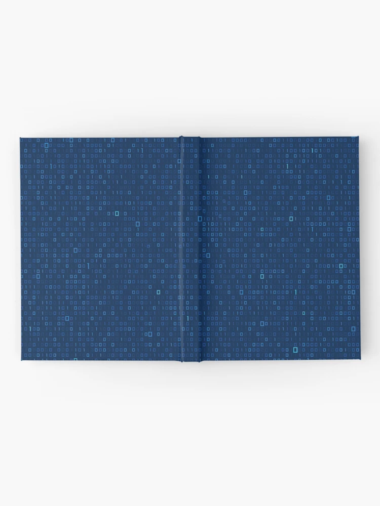 Thumbnail 2 of 3, Journal, digital technology, binary code program pattern designed and sold by NiamLab.