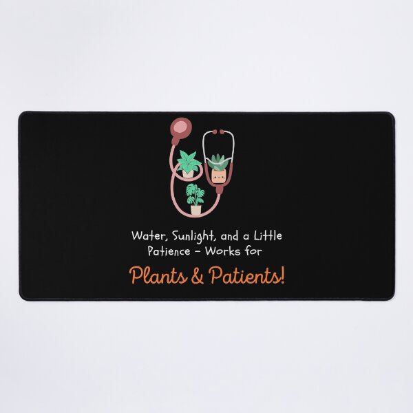 Item preview, Water, Sunlight & Patience – Funny Gardening & Medical Quote | Plant & Doctor Life designed and sold by ipot.