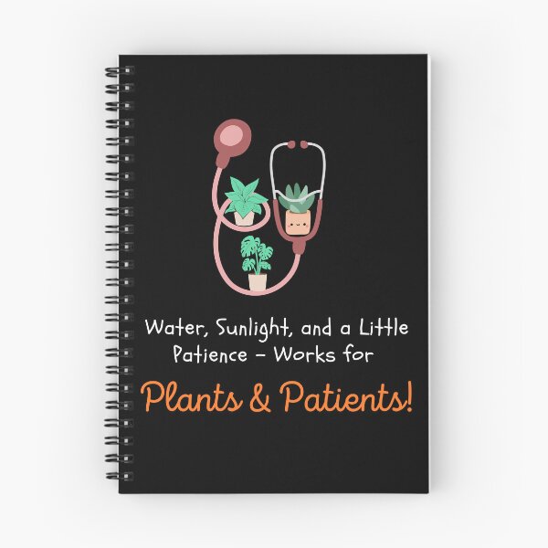 Item preview, Water, Sunlight & Patience – Funny Gardening & Medical Quote | Plant & Doctor Life designed and sold by ipot.