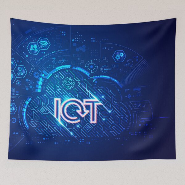 Item preview, IOT cloud technology, cloud computing electronic pattern futuristic element designed and sold by NiamLab.