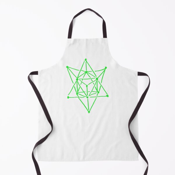 Item preview, Merkaba Electric Green designed and sold by MagentaTwilight.