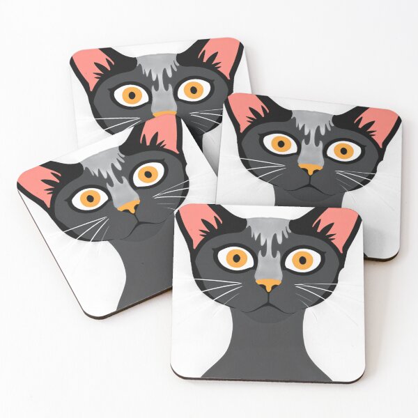 Item preview, Mystical Feline Elegance – Enchanting Cat Wall Art #3 designed and sold by MorningTrends.
