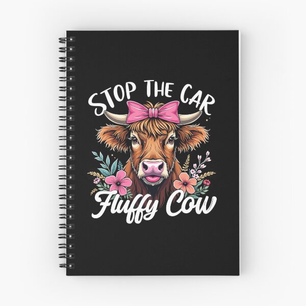 Item preview, Stop the Car! Cute Fluffy Cow Design designed and sold by All-Desing.
