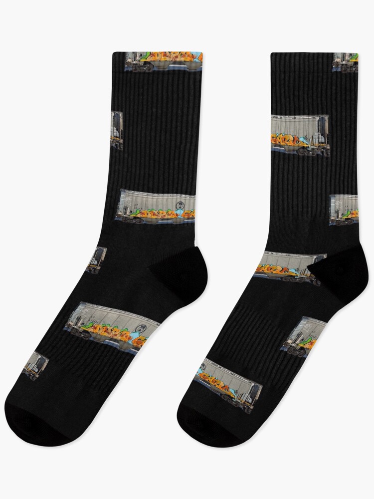 Thumbnail 1 of 5, Socks, train 2 designed and sold by Weichen-Z.