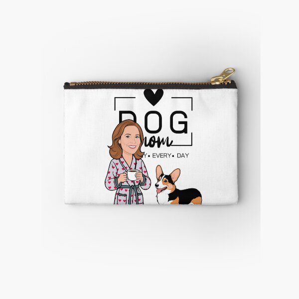 Item preview, Dog Mom All Day Every Day – Cozy Morning with a Welsh Corgi Pembroke designed and sold by GoodyPaws.