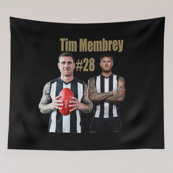 Item preview, Tim Membrey (Skunk) Collingwood Edition  designed and sold by konsdigitaldesignsartwork.