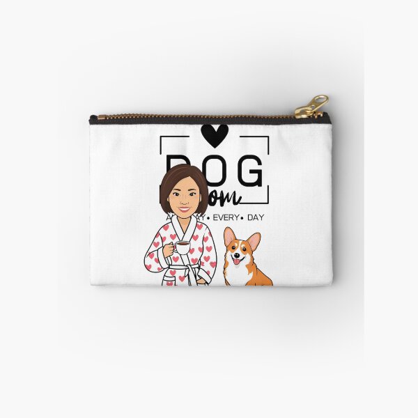 Item preview, Dog Mom All Day Every Day – Cozy Morning with a Welsh Corgi Pembroke designed and sold by GoodyPaws.