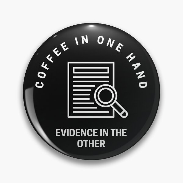 Item preview, Forensic Nurse Shirt – "Coffee in One Hand, Evidence in the Other" Funny Nursing Gift designed and sold by CuteDesignables.