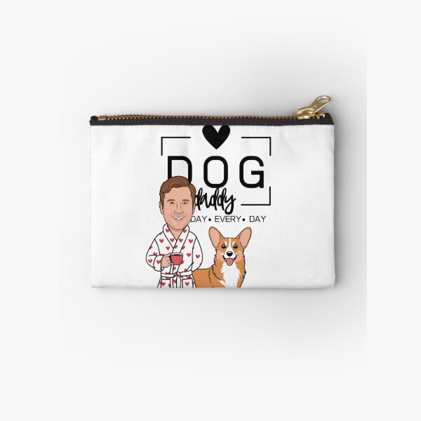 Item preview, Dog Dad All Day Every Day – Cozy Morning with a Welsh Corgi Pembroke designed and sold by GoodyPaws.