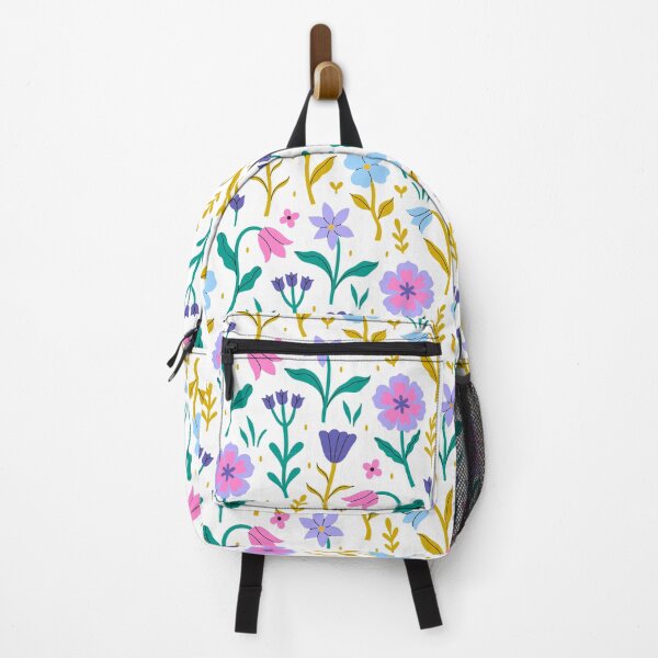 Item preview, different flowers on white background designed and sold by burbura.