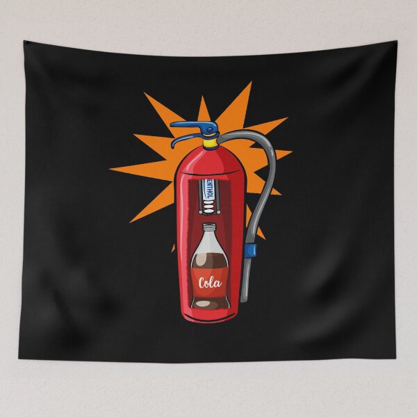 Item preview, Fire Extinguisher Inner Workings Funny Cutaway Graphic designed and sold by SassyYetClassy.
