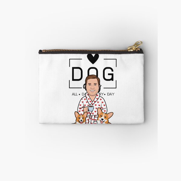 Item preview, Copy of Dog Dad All Day Every Day – Cozy Morning with a Welsh Corgi Pembroke designed and sold by GoodyPaws.