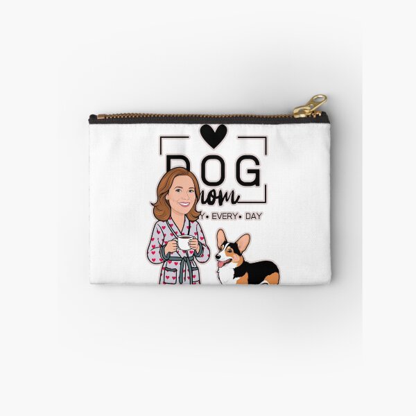 Item preview, Dog Mom All Day Every Day – Cozy Morning with a Welsh Corgi Pembroke designed and sold by GoodyPaws.
