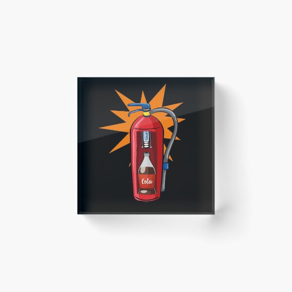 Item preview, Fire Extinguisher Inner Workings Funny Cutaway Graphic designed and sold by SassyYetClassy.