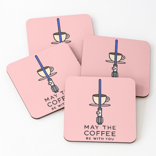 Item preview, May the Coffee Be With You ☕⚔️ Blue Edition designed and sold by TSQ.