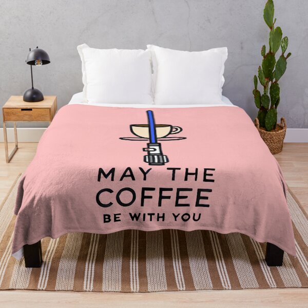 Item preview, May the Coffee Be With You ☕⚔️ Blue Edition designed and sold by TSQ.
