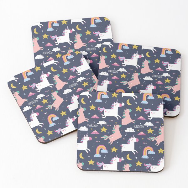Item preview, Childish Seamless With Unicorns designed and sold by Masonixem.